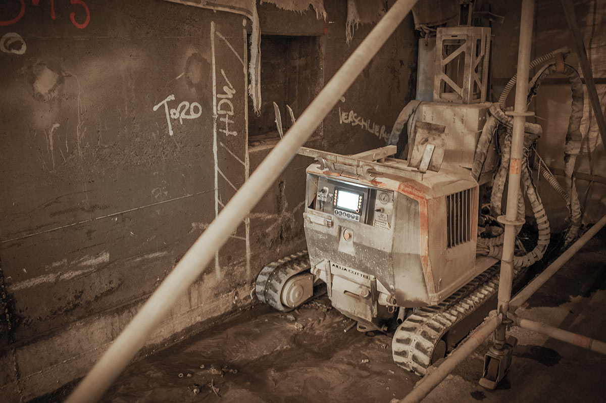 Betonabtrag-maschinell-Roboter
